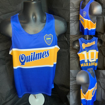 The Diego Boca Retrokit Vest - Calcio Mundial