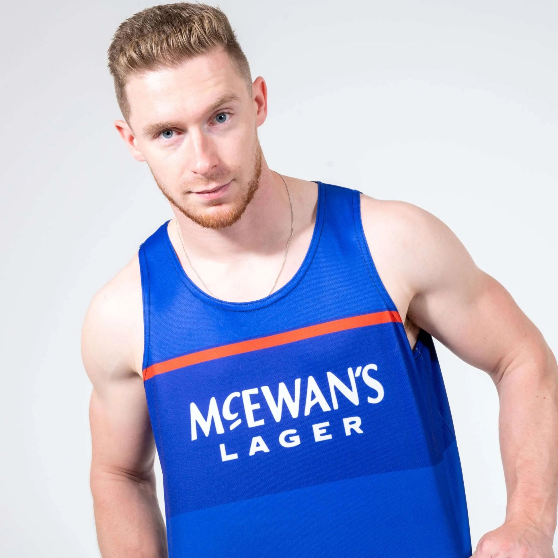 The Gazza Retro Kit Vest - Calcio Mundial