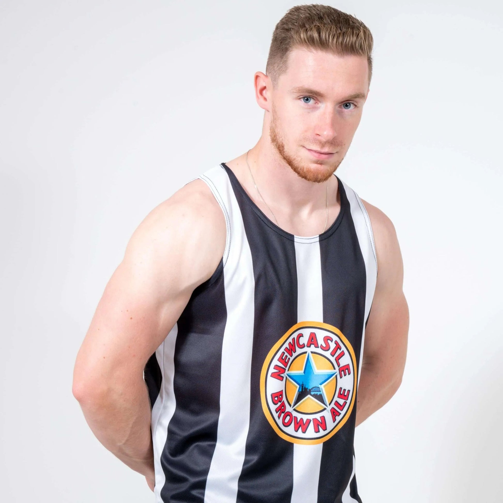 The Shearer Retro kit Vest - Calcio Mundial